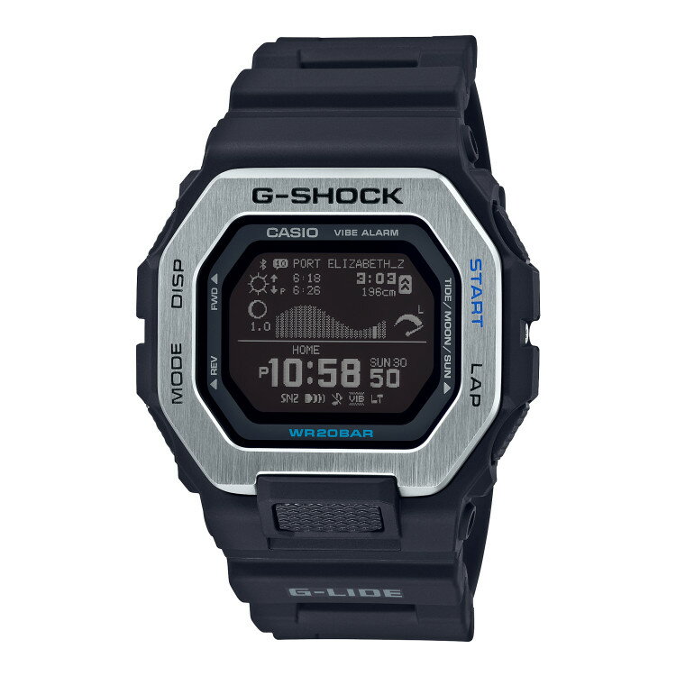カシオ CASIO 腕時計 GBX-100-1JF Gショック G-SHOCK メンズ G-LIDE Bluetooth搭載 スマートフォンリンク タイドグラフ 樹脂バンド クオーツ デジタル メーカー保証1年(国内正規品)(デジタルライフ)