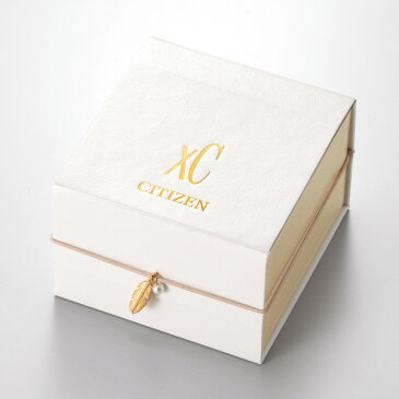 ※xCポーチ付 (時計ケースセット) (シチズン) CITIZEN 腕時計 ES9440-51P (クロスシー)xC レディース ハッピーフライト ペア限定モデル（チタンバンド 電波ソーラー アナログ）（国内正規品）（快適家電デジタルライフ）