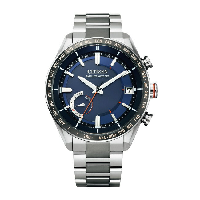 （時計ケース・クロスセット）シチズン CITIZEN 腕時計 CC3085-51L アテッサ ATTESA メンズ F150 ACTLINE ソーラー電波 チタンバンド 多針アナログ表示（国内正規品）（快適家電デジタルライフ）