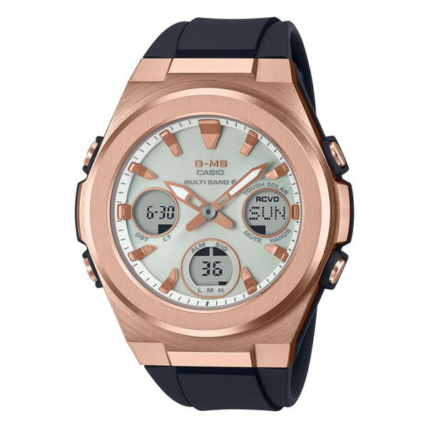 カシオ CASIO 腕時計 MSG-W600G-1AJF ベビーG BABY-G レディース G-MS 電波ソーラー 樹脂バンド アナデジ 国内正規品 デジタルライフ 
