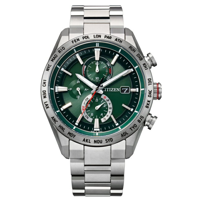 シチズン アテッサ 腕時計（メンズ） シチズン CITIZEN 腕時計 AT8181-63W アテッサ ATTESA メンズ ダイレクトフライト ACT Line 多針アナログ チタンバンド ソーラー電波 （国内正規品）（デジタルライフ）