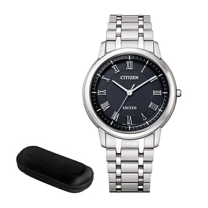 シチズン エクシード 腕時計（メンズ） （時計ケース付） シチズン CITIZEN 腕時計 AR4000-63E エクシード EXCEED メンズ エコ・ドライブ 年差±10秒 G530リファイン アナログ チタンバンド ソーラー （国内正規品）（デジタルライフ）