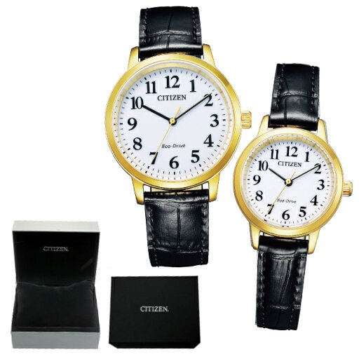 (専用ペア箱入り) シチズン 腕時計 BJ6543-10A ・EM0932-10A シチズン コレクション Citizen Collection メンズ・レディース アナログ 革バンド ソーラー (国内正規品)(デジタルライフ) (専用ペア箱入り) シチズン 腕時計 BJ6543-10A ・EM0932-10A シチズン コレクション Citizen Collection メンズ・レディース アナログ 革バンド ソーラー (国内正規品)(デジタルライフ)