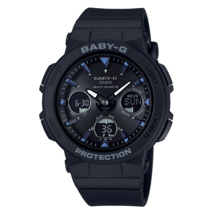 （国内正規品）(カシオ)CASIO BGA-2500-1AJF (ベビーG)BABY-G レディース Beach Explorer series（樹脂バンド 電波ソーラー アナデジ）（デジタルライフ）