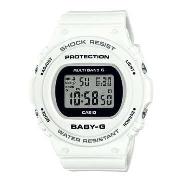 カシオ CASIO 腕時計 BGD-5700U-7BJF ベビーG BABY-G レディース 電波ソーラー 樹脂バンド デジタル（国内正規品）（デジタルライフ）