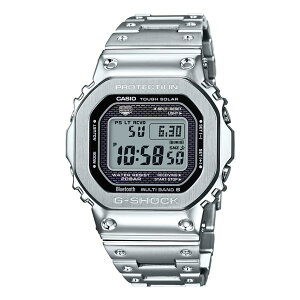 カシオ CASIO 腕時計 GMW-B5000D-1JF Gショック G-SHOCK メンズ オールシルバー Bluetooth搭載 ステンレスバンド 電波ソーラー デジタル（国内正規品）（デジタルライフ）