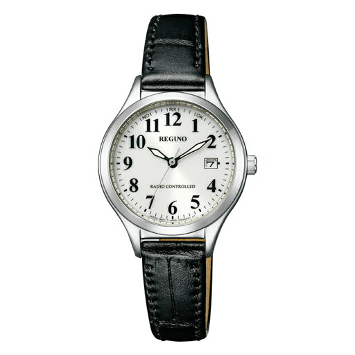 (専用ペア箱入り) シチズン CITIZEN 腕時計 レグノ REGUNO KS3-115-20 メンズ・KS1-210-20 レディース ソーラー電波 ペア 革バンド アナログ ソーラー電波 メーカー保証1年間 (国内正規品)(デジタルライフ)