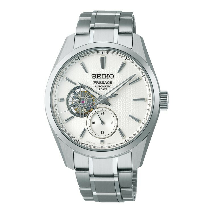 （丸型時計ケース・クロス付）セイコー SEIKO 腕時計 SARJ001 プレザージュ PRESAGE メンズ プレステージライン Sharp Edgedシリーズ コアショップ専用 自動巻 ステンレス アナログ メーカー保証3年（国内正規品）（デジタルライフ）