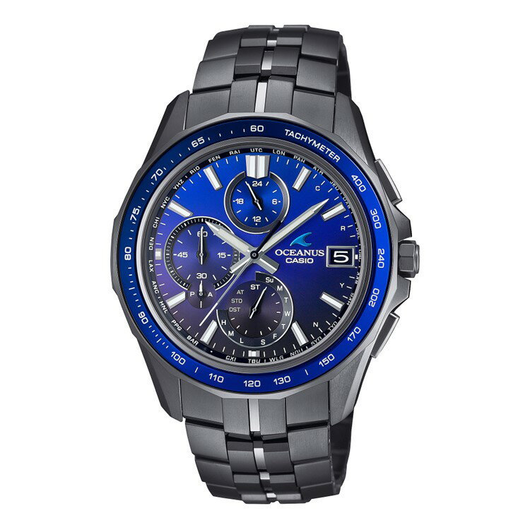 オシアナス 腕時計（メンズ） カシオ CASIO 腕時計 OCW-S7000B-2AJF オシアナス マンタ OCEANUS Manta メンズ 限定モデル 電波ソーラー チタンバンド 多針アナログ Bluetooth搭載 メーカー保証3年（国内正規品）（デジタルライフ）