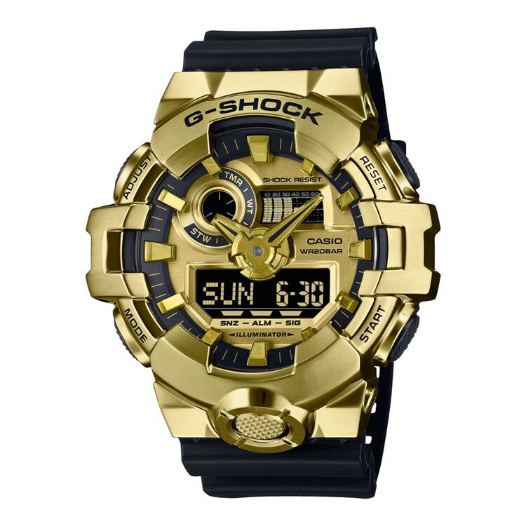 （木製時計スタンド付）カシオ Gショック CASIO G-SHOCK 腕時計 GM-700G-9AJF メンズ クオーツ 樹脂バンド アナデジ メーカー保証1年 国内正規品（デジタルライフ）