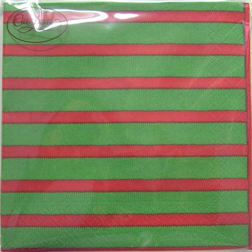 ペーパーナプキン[メール便OK] reddo 　10枚入りCaspariカスパリ・紙ナプキン・クリスマス