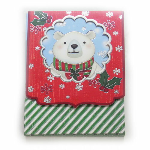 [Punch Studio]ノートパッド　ミニメモ　しろくまパンチスタジオ雪・冬・クマ