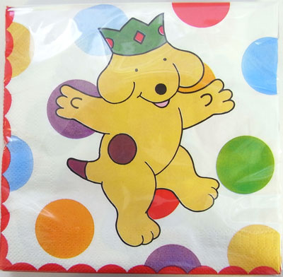 樂天商城 - ペーパーナプキン 動物たちのパーティー　ドット[MeriMeri]メリメリペーパーナプキン・紙ナプキン・デコパージュ