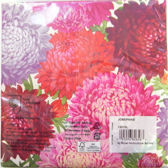 ペーパーナプキン[メール便OK]ランチサイズ10枚入り　ジョセフィン　ダリア Caspariドイツ製