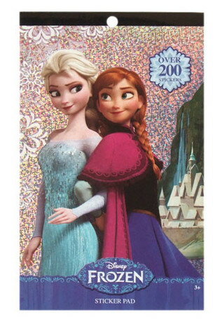 アナと雪の女王　ステッカーパッド[Disney]シール・アナ雪・エルサ・アナ
