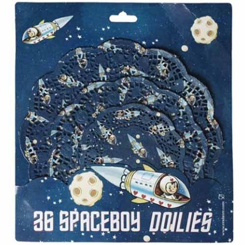 REX レースペーパー SPACE BOY dot com gift shop男の子・ドイリー・パーティー