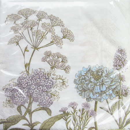 ペーパーナプキン[メール便OK]　5枚入り　BOTANICA ボタニカ　[Nuova]ペーパーナフキン・紙ナプキン・..