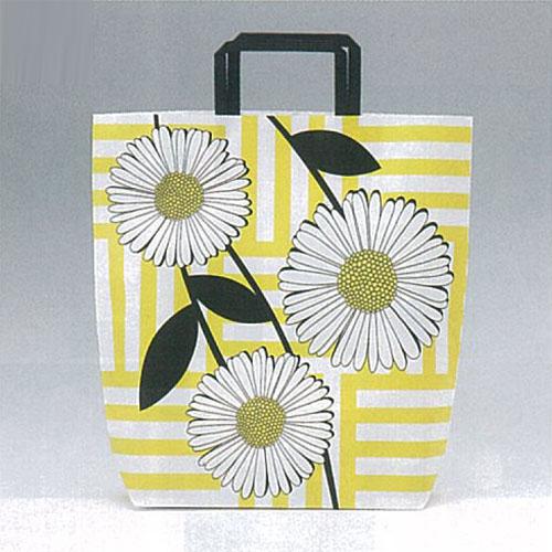ペーパーバッグS デイジー船底 32.5×32×8cm 手提げ紙袋業務用紙袋・ラッピング・ギフト・