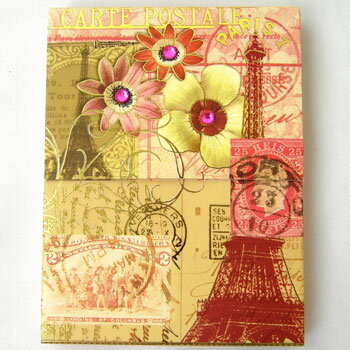 [Punch Studio]ノートパッド　ミニメモ　パリの郵便パンチスタジオ