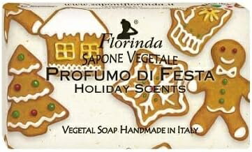 限定フロリンダ フレグランスソープ ホリデーセント ジンジャーマンクッキー イタリア石鹸 ギフトソープ ボディソープ ハンドソープ フェイスソープ サシェのサムネイル