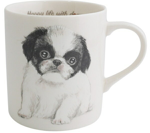 犬マグカップ狆わんコレ犬食器シリー...
