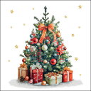 選択 ペーパーナプキン デコレーションクリスマスツリー Ambiente アンビエンテ