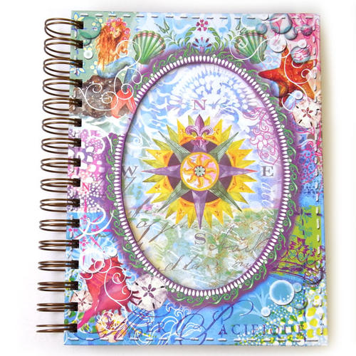 [Punch Studio]リングノート　ドリームマーメード58275パンチスタジオ　ジャーナルノート日記帳・人魚姫