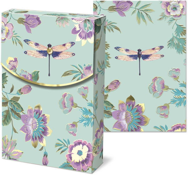 パンチスタジオ ポーチカードセット ミントジャコビアン10枚セット PunchStudio グリーティングカード・メッセージカード・無地カード・多目的カード・ト...