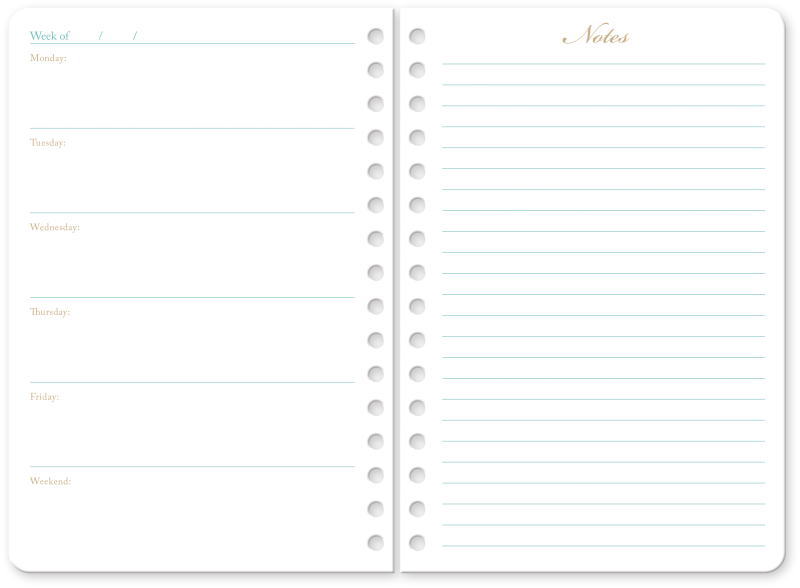 Punch Studio �����֥������塼��Ģ�����֥������꡼���ե��������㡼�ࡡ�ѥ������������Weekly PLANNER�����������꡼�ץ��ʡ�&�Ρ��ȡ����å����դ�