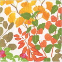 10枚ペーパーナプキン オータム ゴールド Autumn Gold Caspari カスパリ ランチサイズ 秋柄 紅葉