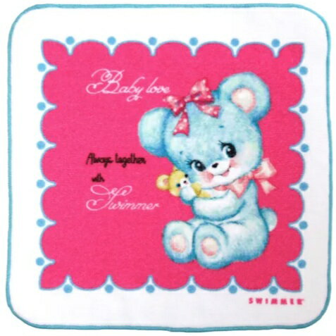 樂天商城 - スイマー ミニタオル ハグリー Swimmer 平成レトロ かわいい 可愛い Kawaii ハンドタオル