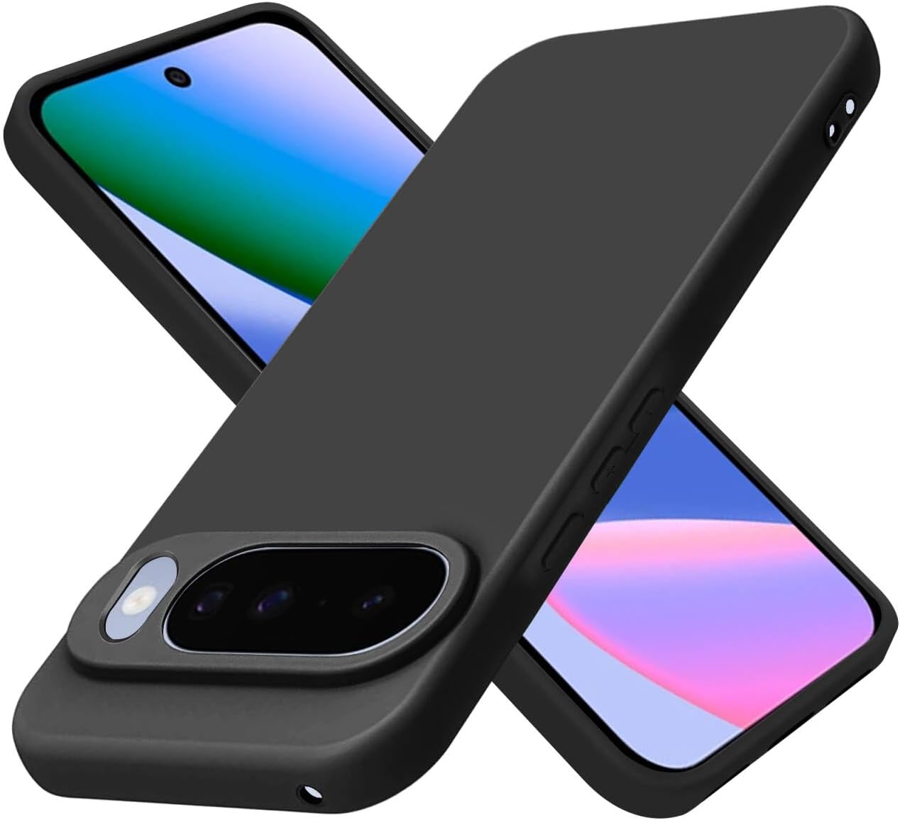Google Pixel 10 ケース Google Pixel 10 Pro ケース シリコン ピクセル 10 ピクセル 10 Pro スマホケース 軽量 薄型 耐衝撃 藍 ソフト ストラップホール付き ぐーぐる ぴくせる10 ぴくせる10 プロ 保護カバー Google Pixel 10 ケース Google Pixel 10 Pro ケース