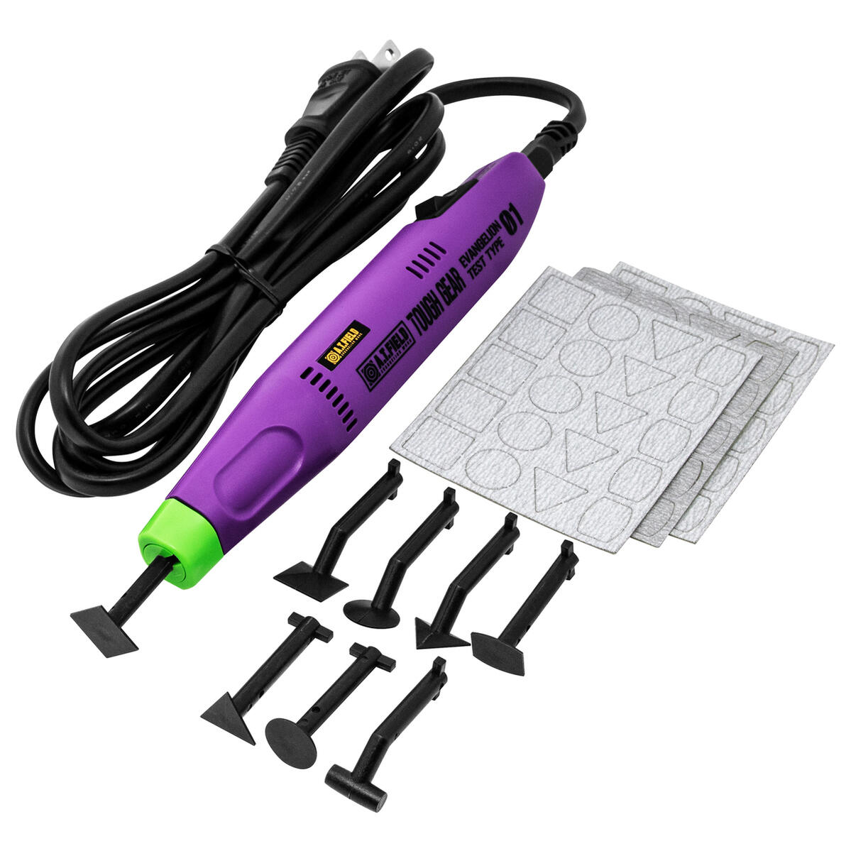 \50名様限定クーポン配布中/【LINE登録300円OFFクーポン】A.T.FIELD ペンサンダー 先端形状8種 ペーパー3種付 初号機モデル ATF-110...