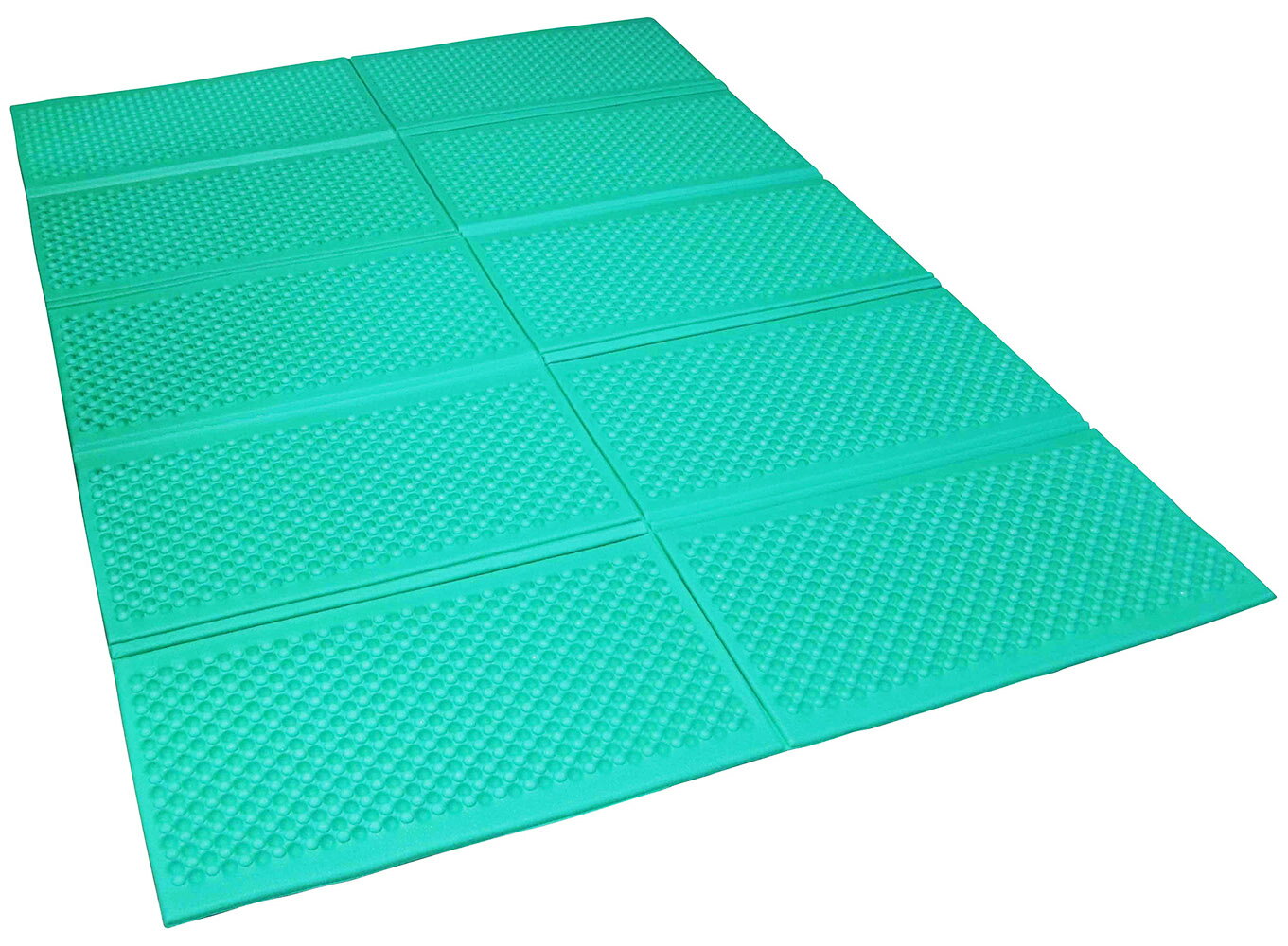 折りたたみ クッションマット ダブル 長さ200×幅140×厚さ0.8cm(凹凸面含む最大1.5cm) 【 送料無料 あす楽 おうち時間 キャンプ ソロキャンプ アウトドア レジャー ヨガ 快適 コンパクト テント インナーマット マット プール下マット 昼寝 SUNDRY 】通販格安セール情報 楽天 通販