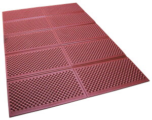 折りたたみ クッションマット ダブル 長さ200×幅140×厚さ0.8cm(凹凸面含む最大1.5cm) 【 送料無料 あす楽 おうち時間 キャンプ ソロキャンプ アウトドア レジャー ヨガ 快適 コンパクト テント インナーマット マット プール下マット 昼寝 SUNDRY 】通販格安セール情報 楽天 通販