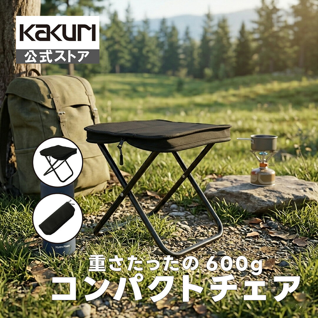 乐天商城 - 折りたたみ コンパクトチェア ブラック 295×245×260mm 【 送料無料 軽量 コンパクト 持ち運び 便利 チェア 椅子 イス キャンプ アウトドア フィッシング 釣り 花火 鑑賞 角利 SUNDRY 89264 】