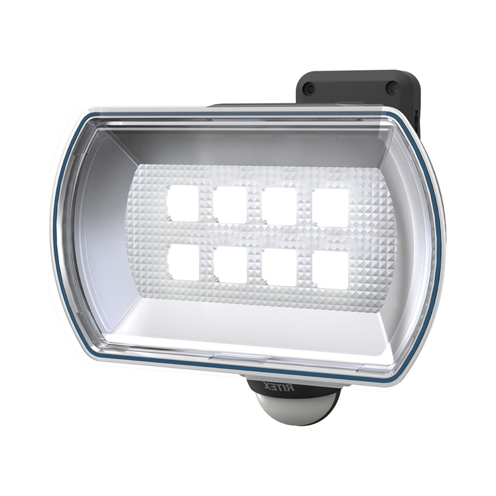 ムサシ RITEX 乾電池式 4.5Wワイド フリーアーム式 LED センサーライト LED-150 【 人感センサーライト 屋外 防犯ライト 防犯グッズ セキュリティ 照明 玄関 車庫 エクステリア ライテックス MUSASHI 】