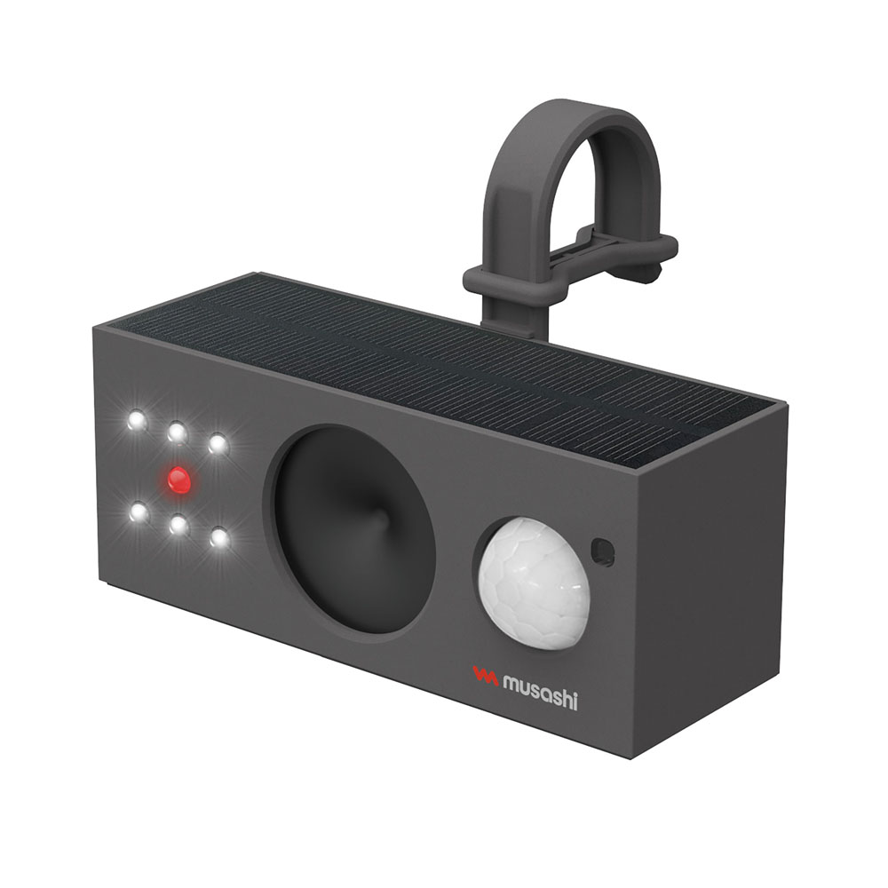 ムサシ ソーラー 鳥しっし REP-700 【 動物 忌避 鳥 とり トリ 鳩 はと ハトからす カラス ムクドリ 害..