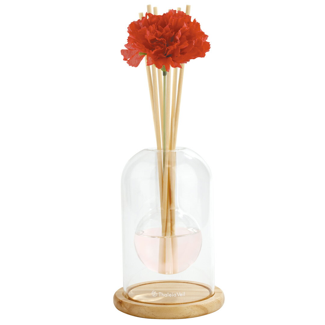  フラワーベース リードディフューザー カーネーション ( Flower Vase Reed Diffuser Carnation Powdery Musk ) 