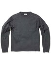 RIDERS POCKET KNIT / チャコールグレー 【カドヤ 公式】KADOYA ONLINE楽天市場店