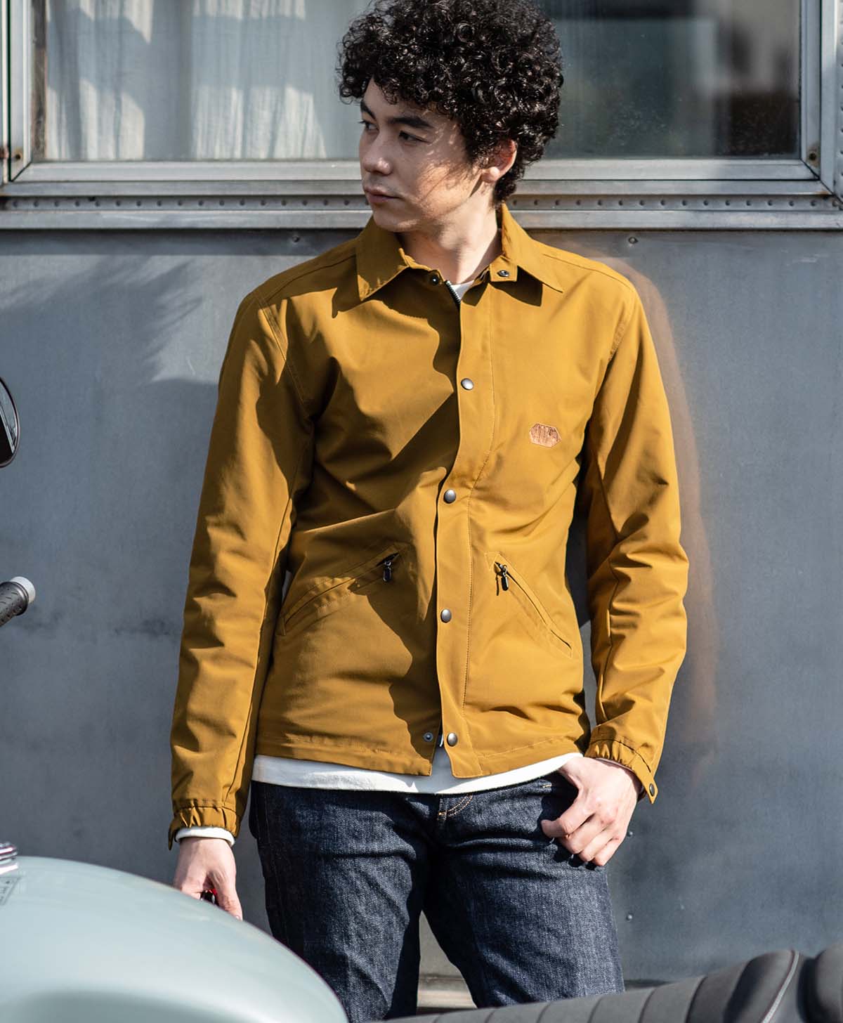 RIDERS COACH JACKET / ブラウン 【カドヤ 公式】KADOYA ONLINE楽天市場店