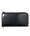 L ZIP COMPACT WALLET / ブラック 【カドヤ 公式】KADOYA ONLINE楽天市場店