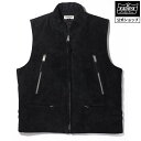 KADOYA RIDERS DOWN VEST / スウェード/ブラック カドヤ公式 楽天市場店