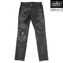 KADOYA LIGHT LEATHER PANTS / ブラック カドヤ公式 楽天市場店