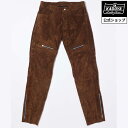 KADOYA LISBETH TT-PANTS / スウェード/ブラウン カドヤ公式 楽天市場店