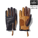 KADOYA ROX GLOVE - PL / ブラック/ブラウン (レディース) カドヤ公式 楽天市場店