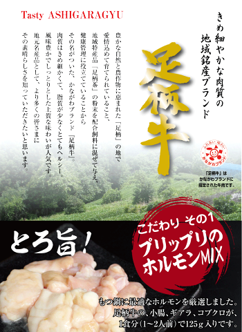足柄牛もつ鍋セット(4食セット)【RCP】【楽ギフ_のし】【鍋料理】【もつ鍋セット】【鍋スープ】【モツ鍋】【なべス-プ】【ホルモン】【送料込み】【送料無料】【かどや牧場特製】10P11Apr15【150411coupon100】