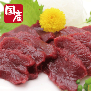 赤身国産馬刺し(ロース)600g