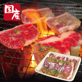 国産牛面取りカルビ焼肉用400g【バーベキュー】【BBQ】【かどや牧場】