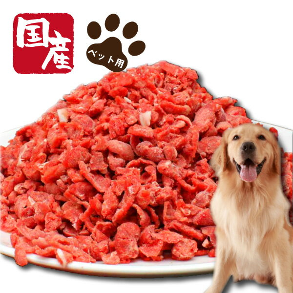 ▼ペット用国産牛ハツミンチ（粗挽き）500g▼ ・牛ハツとは、牛のハート（herat）、つまり牛の心臓です。アミノ酸、疲労回復に効く、ビタミンB1、栄養をエネルギーに変えるミトコンドリアが豊富で、疲労予防、抗酸化、免疫力の強化など、元気の源となる栄養分が豊富に含まれております。さらに当店では、ワンちゃんのお好みに合わせて、粗挽きと細挽きの2種類をご用意しております。ワンちゃんの健康維持をお考えの方、是非一度お試し下さいませ。 ・急に食事内容を変えるとお腹を壊す原因にもなりますので、最初はいつもの食事に混ぜて与え、徐々に割合を増やしていくのが良いでしょう。 ・こちらの商品に関しましては加熱が必要となります。軽くボイルして与えて下さい。 名称 国産牛ハツミンチ（粗挽き） 原材料名 国産牛内臓肉 原産地 国産（複数産地） 内容量 500g 賞味期限 別途商品ラベルに記載 保存方法 要冷凍（-18℃以下） 製造者 株式会社門屋食肉商事 神奈川県小田原市鬼柳184-4　0465-39-1129 ▼お届けに関して▼ 配送業者 ヤマト運輸 温度帯 クール冷凍便 発送目安 1〜3日以内（店舗休業日を除く）、配送希望日に合わせて発送手配致します。 最短での発送をご希望の場合は、配送希望日時を指定しないでご注文下さいませ。休業日は店舗カレンダーをご確認ください。 時間帯 [午前中][14〜16時][16〜18時][18〜20時][19〜21時] 上記時間帯からお届け時間帯ご指定いただけます。当店人気の定番商品 ■元気の源！牛ハツってこんなにスゴイ(^^♪■ 主な栄養素 ビタミンB12、B2、B1、銅、ナイアシン、パントテン酸、たんぱく質、鉄、亜鉛、アミノ酸等・・・ 特徴 牛ハツとは、牛のハート（herat）、つまり牛の心臓です。 ハツはアミノ酸、疲労回復に効く、ビタミンB1、栄養をエネルギーに変えるミトコンドリアが豊富で、 疲労予防、抗酸化、免疫力の強化など、元気の源となる栄養分が豊富に含まれております。さらに当店では、ワンちゃんのお好みに合わせて、粗挽きと細挽きの2種類をご用意しております。 ワンちゃんの健康維持をお考えの方、是非一度お試し下さいませ。 　 ※袋の形状が異なる場合がございます。